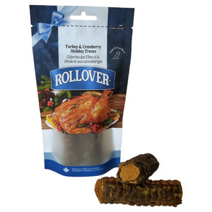 Rollover Premium Chewbies Turkey & Cranberry Dog Treats