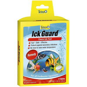 Tetra Ick Guard Fast Remedy Ick Treatment, 8-count