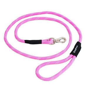 ZippyPaws Climbers Lightweight Dog Leash, Pink, 6-ft