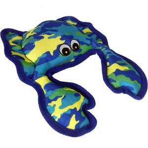 Petlou SeaWarrior Crab Dog Toy, 10-in