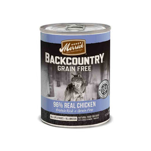 Merrick Backcountry Grain-Free 96% Real Chicken Recipe Canned Dog Food