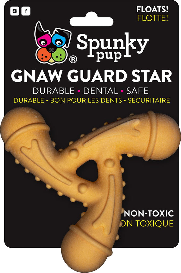 Spunky Pup Gnaw Guard Star Dog Toy