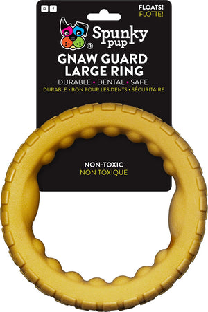 Spunky Pup Gnaw Guard Ring Dog Toy
