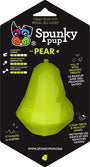 Spunky Pup Treat Holding Pear Dog Toy