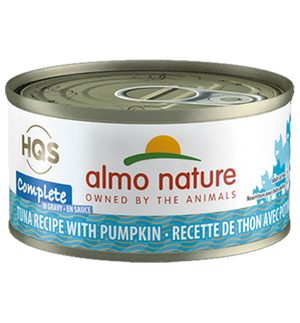 Almo Nature HQS Complete Tuna Recipe with Pumpkin in Gravy Grain-Free Wet Cat Food