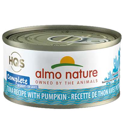 Almo Nature HQS Complete Tuna Recipe with Pumpkin in Gravy Grain-Free Wet Cat Food