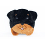ZippyPaws Squeakie Buns Dog Toy, Rottweiler