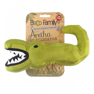 Beco Plush Alligator Dog Toy