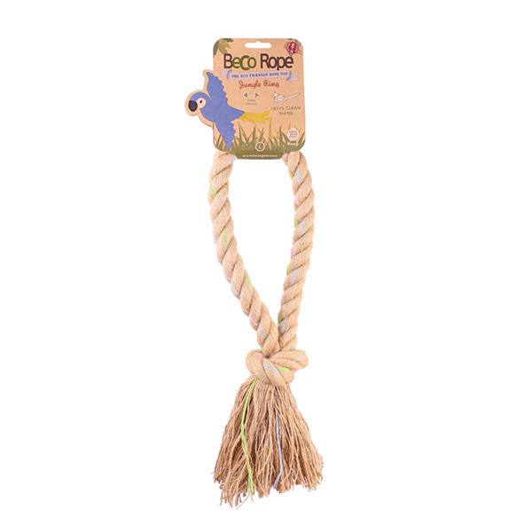 Beco Rope Jungle Ring Dog Toy, Large