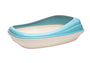 Beco Tray Bac à litière pour chat, bleu