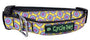 CycleDog Plastic- Yellow Purple SpaceDots-Medium