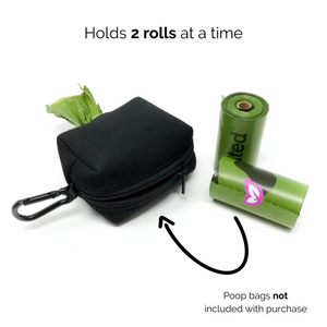 Bcuddly Porte-sacs à déjections, Noir
