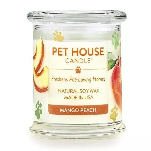 Pet House Year Round Candle, Mango Peach, 9-oz