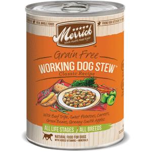 Merrick Grain-Free Working Dog Stew Canned Dog Food