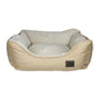 Tall Tails Dream Chaser Bolster Pet Bed, Khaki