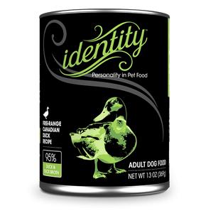 Identity Dog 95% Free-Range Canadian Duck Recipe Wet Dog Food