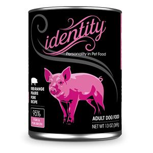 Identity Dog 95% Free-Range Prairie Pork Recipe Wet Dog Food