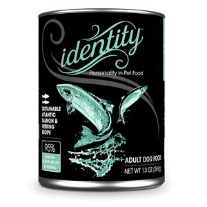Identity Dog 95% Sustainable Atlantic Salmon & Herring Recipe Wet Dog Food