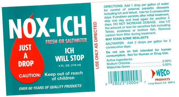 Weco Nox-Ich Water Treatment