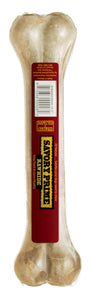 Savory Prime Rawhide Pressed Beef Bone Dog Treats