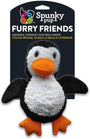 Spunky Pup Jouet manchot Peluche avec balle couineuse pour chien
