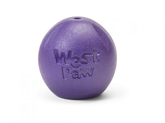 West Paw Rando Zogoflex Dog Chew Toy, Eggplant
