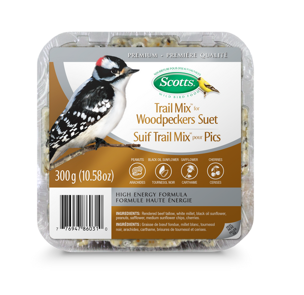Scotts Trail Mix for Woodpeckers Suet, 300-g
