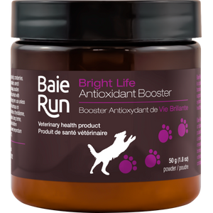 Baie Run Bright Life Antioxidant Booster Dog Supplement, 50-gram