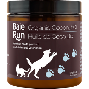 Baie Run Organic Coconut Oil Cat & Dog Supplement