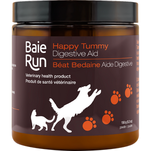 Baie Run Happy Tummy Digestive Aid Cat & Dog Supplement, 150-gram