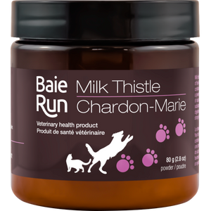 Baie Run Milk Thistle Cat & Dog Supplement, 80-gram