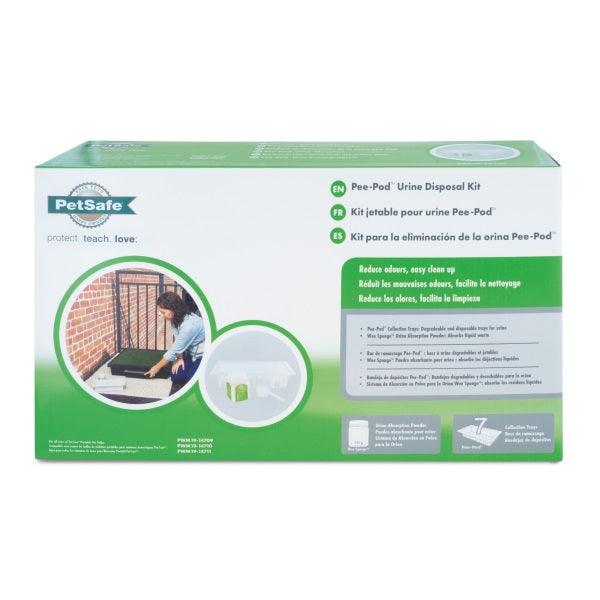 PetSafe Cartouche Pee Pod Pour Pet Loo Incluant Poudre Absorbante, 7-Pqt