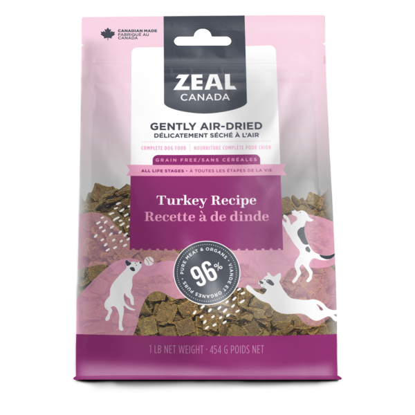 Zeal Canada Turkey Grain-Free Air-Dried Dog Food