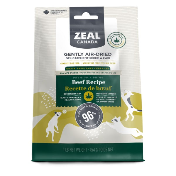 Zeal Canada Beef with H Grain-Free Air-Dried Dog Food