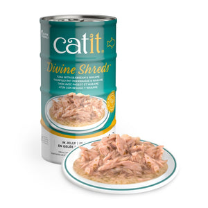 Catit Divine Shreds in Jelly, Tuna with Seabream & Wakame