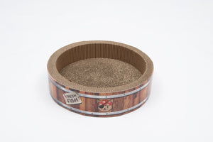 Catit Play Pirates Barrel with Catnip Cat Scratcher