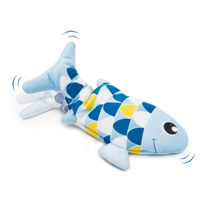 Catit Groovy Fish Interactive Cat Toy, Blue