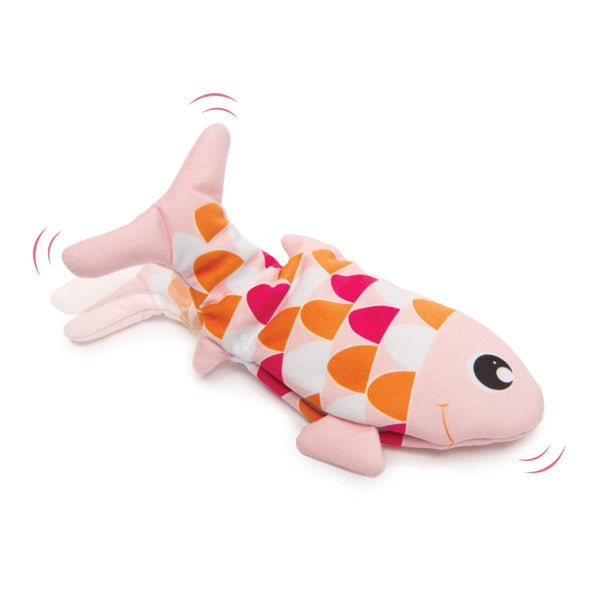 Catit Groovy Fish Jouet interactif pour chat, Rose
