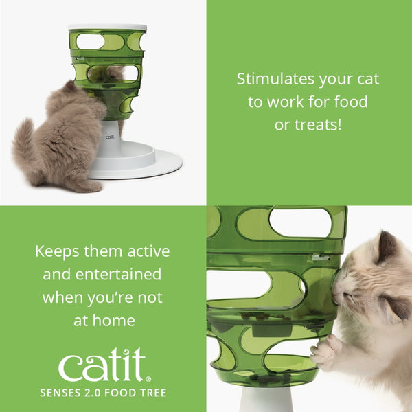 Catit Senses 2.0 Food Tree Cat Feeder