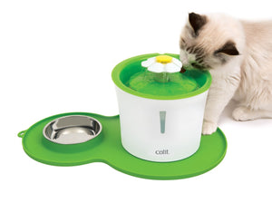 Catit Flower Fountain & Placemat Kit