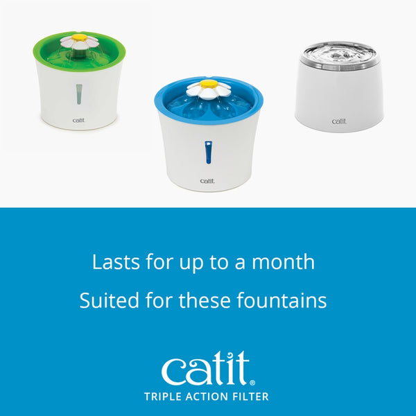 Catit Fountain Triple Action Filters