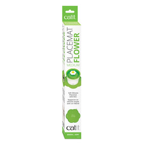 Catit Silicone Placemat, Flower Shape, Green
