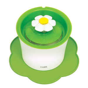 Catit Silicone Placemat, Flower Shape, Green