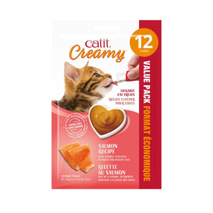 Catit Creamy Salmon Lickable Cat Treats