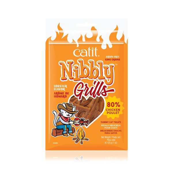 Catit Nibbly Grills Chicken & Lobster Cat Treats