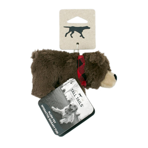 Tall Tails Jouet pour chien Ours avec couineur