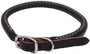 Circle T Latigo Leather Round Dog Collar