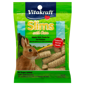Vitakraft Slims with Corn Rabbit Treats, 1.76-oz