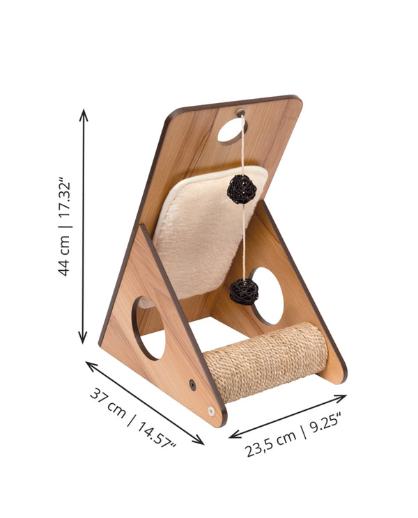 Catit Vesper Playstation for Cats, Walnut