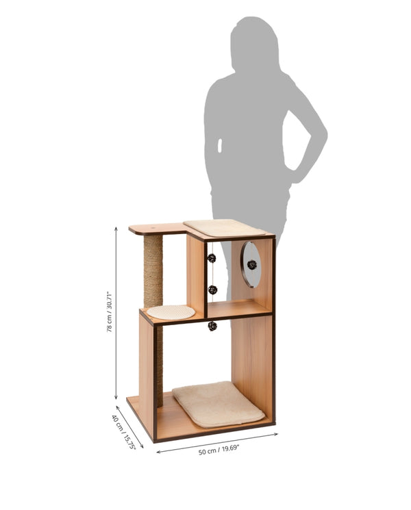 Catit Vesper Cat Tree, Walnut